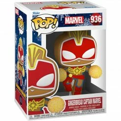 Funko Funko Items Marvel Holiday - Gingerbread Captain Marvel (2021) POP! Vinyl Figure