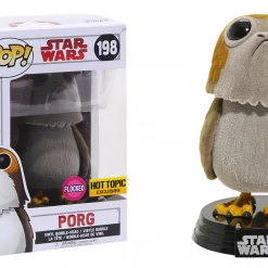Funko Star Wars: Last Jedi - Flocked Porg Exclusive Pop Vinyl Bobble Head Funko Items