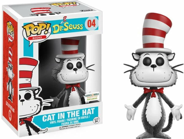 Funko Dr. Seuss - Cat In The Hat Flocked Exclusive POP! Vinyl Figure Funko Items