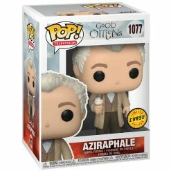 Funko Good Omens - Aziraphale /w Ice Cream Cone Chase Pop! Vinyl Figure Funko Items