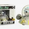 Funko Rick And Morty - Rick's Ship Exclusive Pop! Ride Figure Funko Items