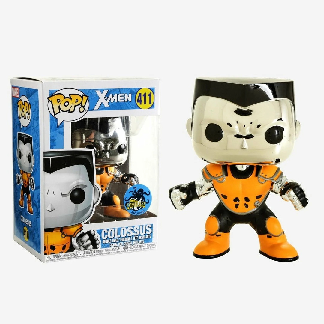 Funko Convention Exclusives LACC 2018 - Marvel Chrome X-Force Colossus Exclusive Pop! Vinyl Figure