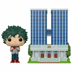 Funko Funko Items Pop Town - My Hero Academia U.A. High With Deku In Uniform Pop! Vinyl
