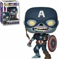 Funko Marvel What If? - Zombie Captain America Pop! Vinyl Figure