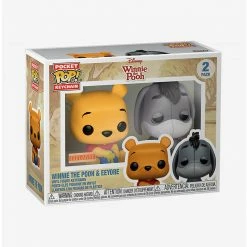 Funko Disney - Winnie The Pooh Winnie And Eeyore Exclusive 2-Pack Pocket Pop Keychains