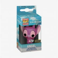 Funko Lilo And Stitch - Angel (Diamond Collection) Exclusive Keychain Pop! Vinyl Figure