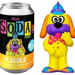 Funko WonderCon 2022 - Hanna-Barbera Black Light Fleegle Soda Can Exclusive Vinyl Figure
