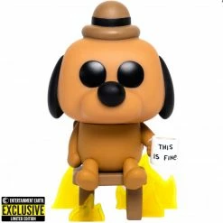 Funko POP Icons - This Is Fine Dog Exclusive POP! Vinyl Figure