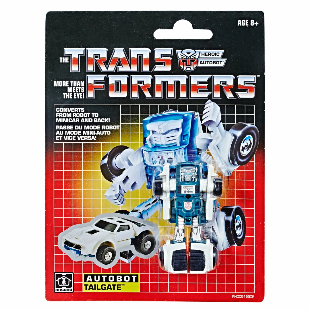 Hasbro New Arrivals Transformers 2018 G1 Reissue - Minibot Tailgate