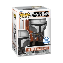 Funko Funko Items Star Wars: The Mandalorian - The Mandalorian (with Beskar Staff) Exclusive POP! Vinyl Figure