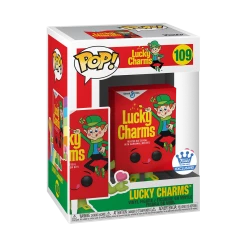 Funko POP Foodies - General Mills Lucky Charms Cereal Box Exclusive Pop! Vinyl Figure