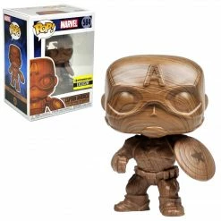 Funko Marvel Universe - Captain America (Wood Grain) Exclusive Pop! Vinyl Figure