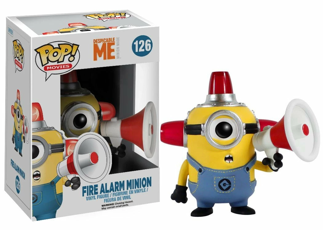 Funko Despicable Me Fire Alarm Minion Pop! Vinyl Figure Funko Items