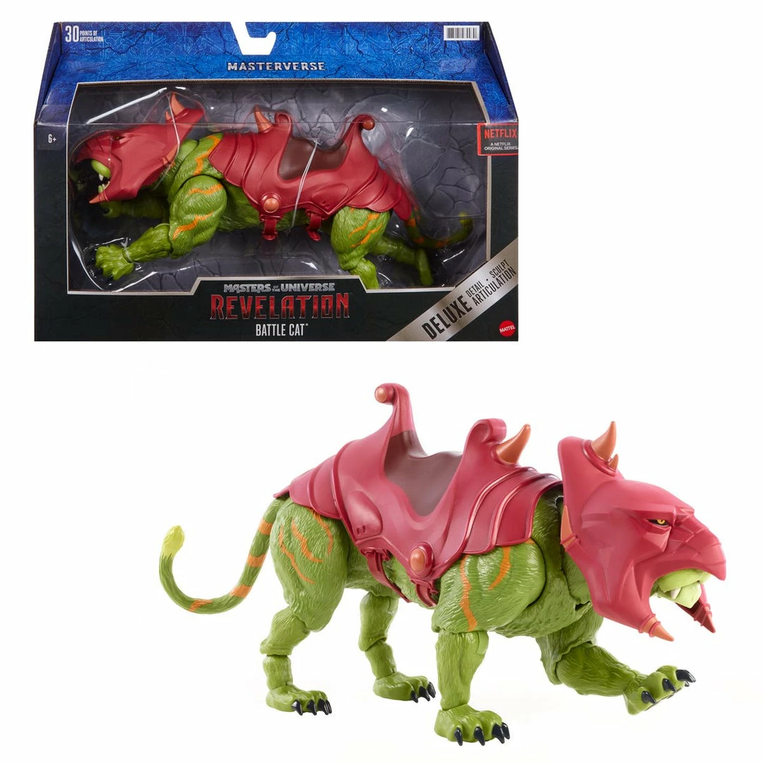 Mattel Masters Of The Universe Masterverse Revelation Deluxe Series - Battle Cat