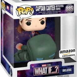 Funko Marvel What If? - Captain Carter Riding Hydra Stomper 6-inch Exclusive Pop! Vinyl Figure