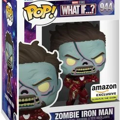 Funko Marvel What If? - Zombie Iron Man (Glow-In-The-Dark) Exclusive Pop! Vinyl Figure
