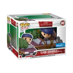 Funko National Lampoon - Christmas Vacation Clark Griswold With Station Wagon Exclusive Pop! Ride Vinyl Figure Funko Items