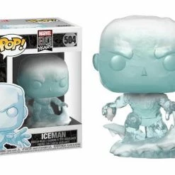 Funko Marvel 80th - Iceman (First Appearance) Flocked Exclusive Pop! Vinyl Figure