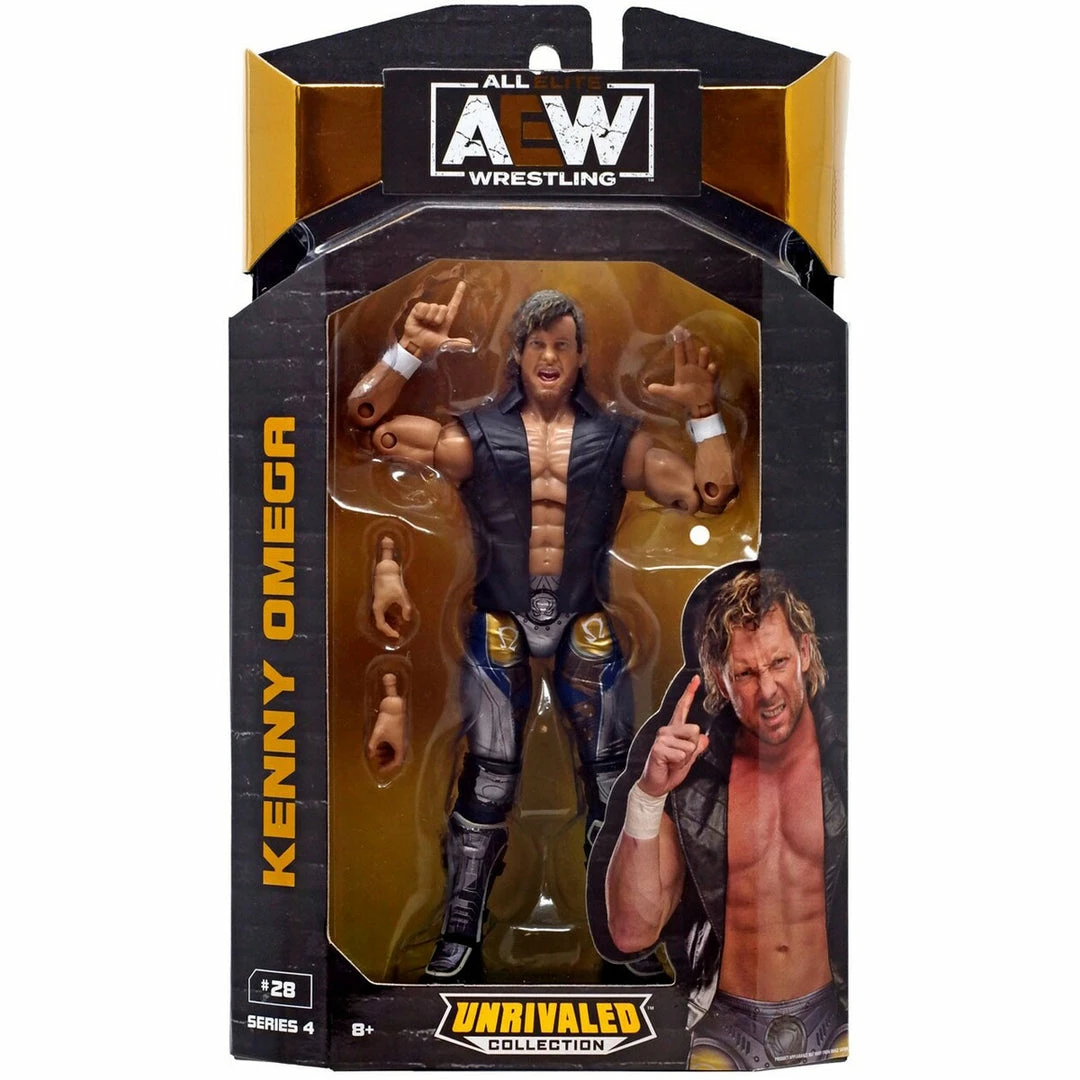 Jazwares New Arrivals AEW Unrivaled Series 4 - Kenny Omega
