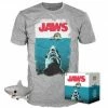 Funko POP Tees - Jaws Bloody Great White Shark 6" POP With Tee Exclusive Funko Items