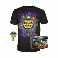 Funko POP Tees - Masters Of The Universe Evil-Lyn Glow-In-The-Dark Pop With Tee Exclusive