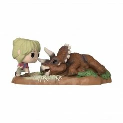Funko Pop Moment: Jurassic Park - Dr. Sattler With Triceratops Pop! Vinyl Figure Funko Items