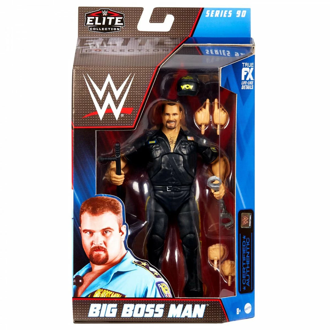 Mattel New Stuff And Back In Stock WWE Elite Series 90 - Big Boss Man Chase