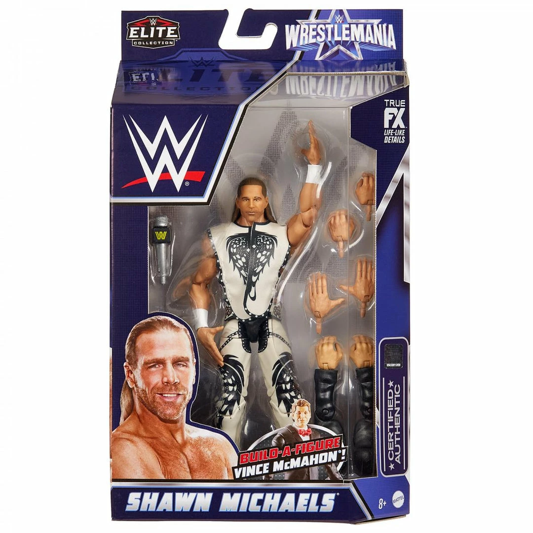 Mattel WWE WrestleMania 38 Elite Series - Shawn Michaels