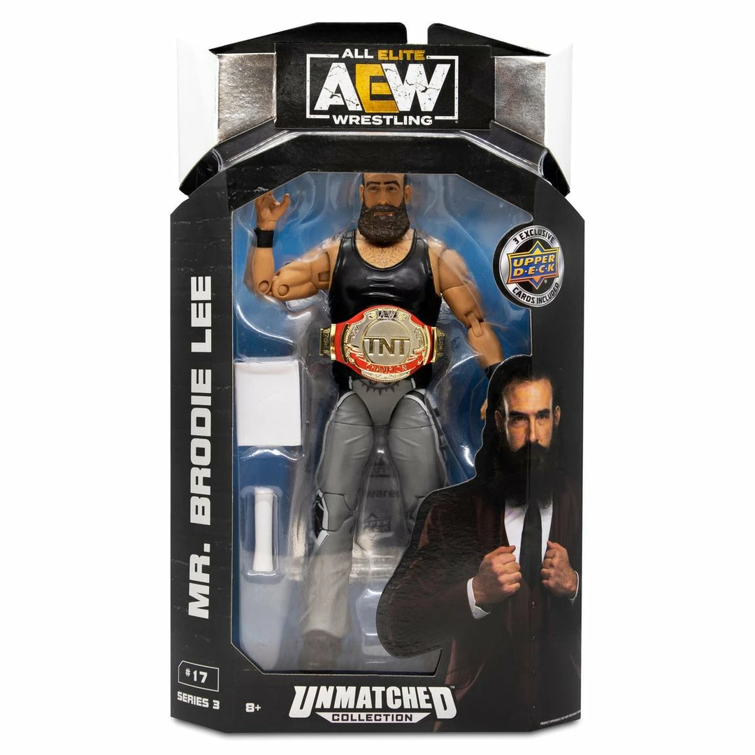 Jazwares AEW Unmatched Series 3 - Mr. Brodie Lee New Arrivals