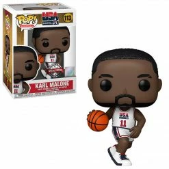 Funko NBA Legends - 1992 Team USA Karl Malone (White Jersey) Exclusive Pop! Vinyl Figure Funko Items