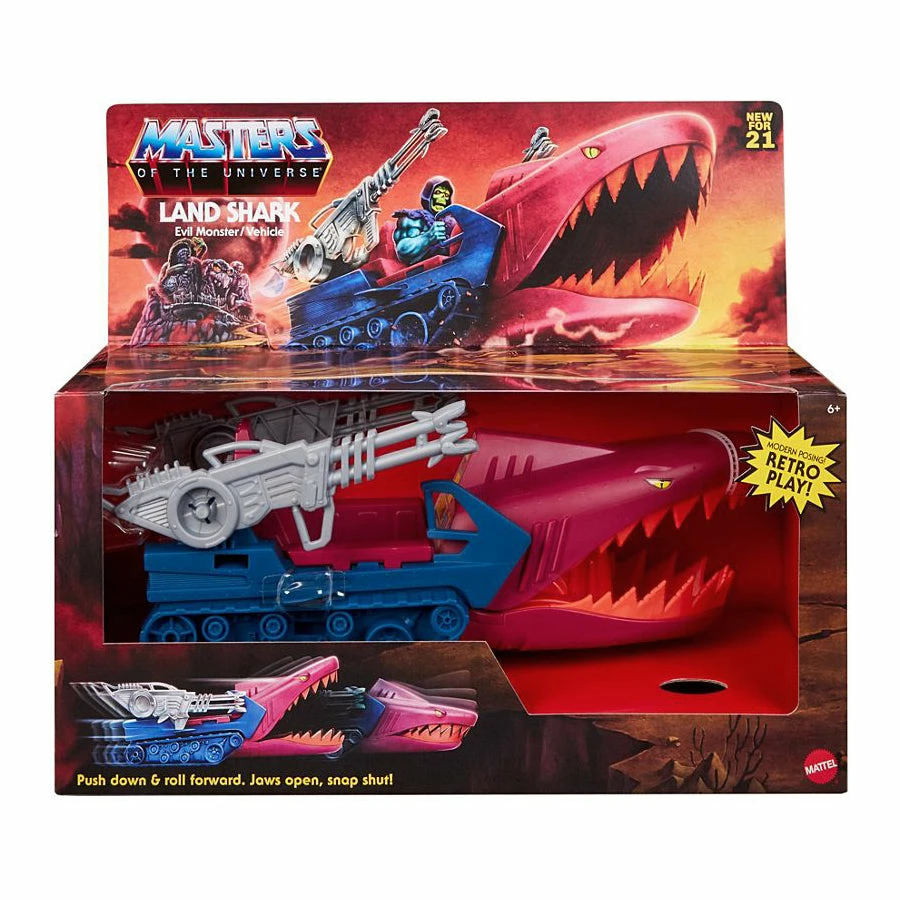 Mattel Masters Of The Universe Origins Vehicles - Land Shark