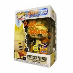 Funko Funko Items Naruto Shippuden - Naruto (Sixth Path Sage) Glow-In-The-Dark Exclusive Autographed POP! Vinyl Figure