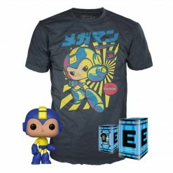 Funko POP Tees - Retro Mega Man Pop With Tee Exclusive Funko Items