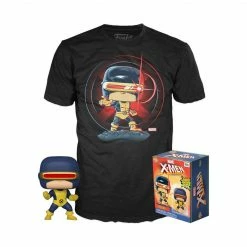Funko POP Tees - X-Men Glow-In-The-Dark Cyclops (First Appearance) Pop With Tee Exclusive