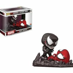 Funko Funko Items Marvel: Comic Moments - Spider-Man Vs. Venom Metallic Exclusive Pop! Vinyl Figure
