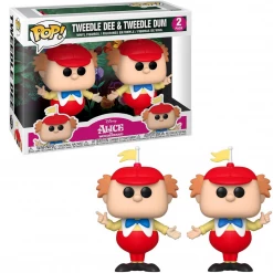 Funko Alice In Wonderland 70th Anniversary - Tweedle Dee & Tweedle Dum 2-Pack Pop! Vinyl Figures