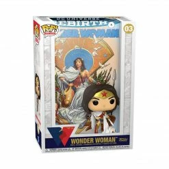 Funko POP Comic Covers - Wonder Woman 80th Rebirth On Throne POP! Vinyl Figure Funko Items