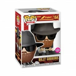 Funko POP Rocks - ZZ Top Billy Gibbons Flocked POP! Vinyl Figures