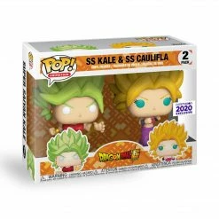 Funko Dragonball Super - Super Saiyan Kale And Super Saiyan Caulifla Exclusive Pop! Vinyl Figure 2-pack