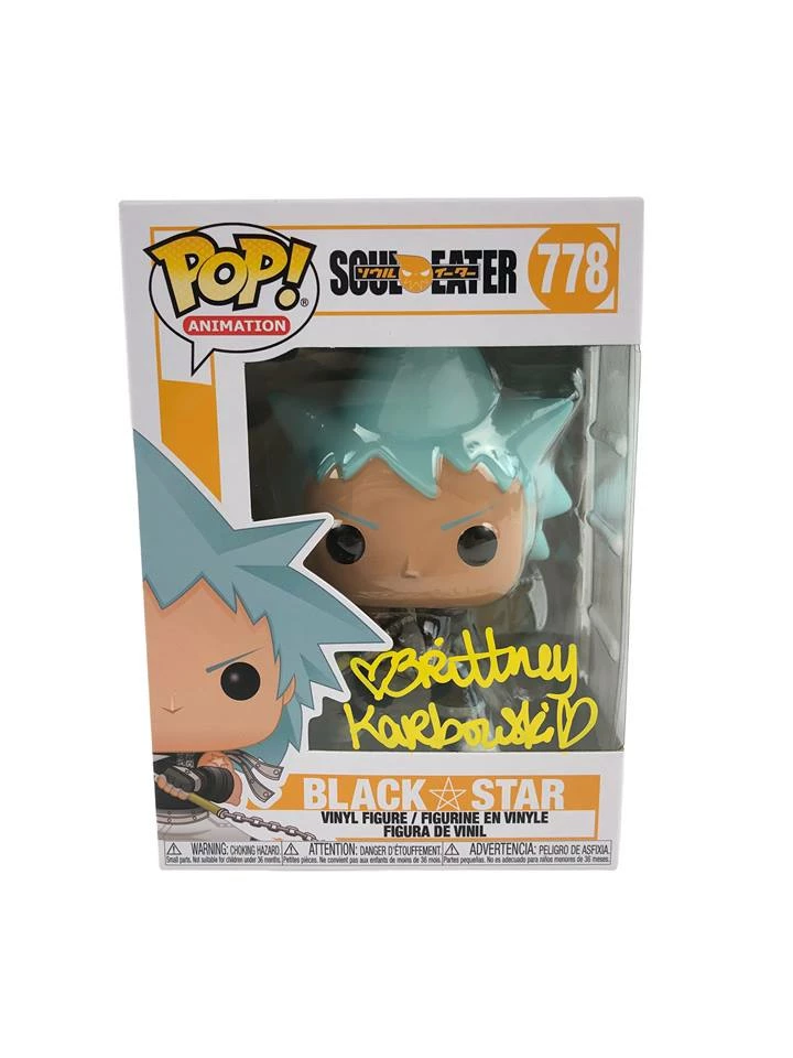Funko Soul Eater - Black Star Autographed Pop! Vinyl Figure Autographed Items