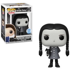 Funko The Addams Family - Wednesday Addams (B&W) Exclusive Pop! Vinyl Figure