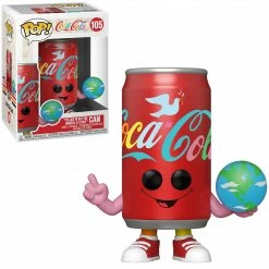 Funko POP Foodies - Coca-Cola "I'd Like To Buy A World A Coke" Can Pop! Vinyl Figure
