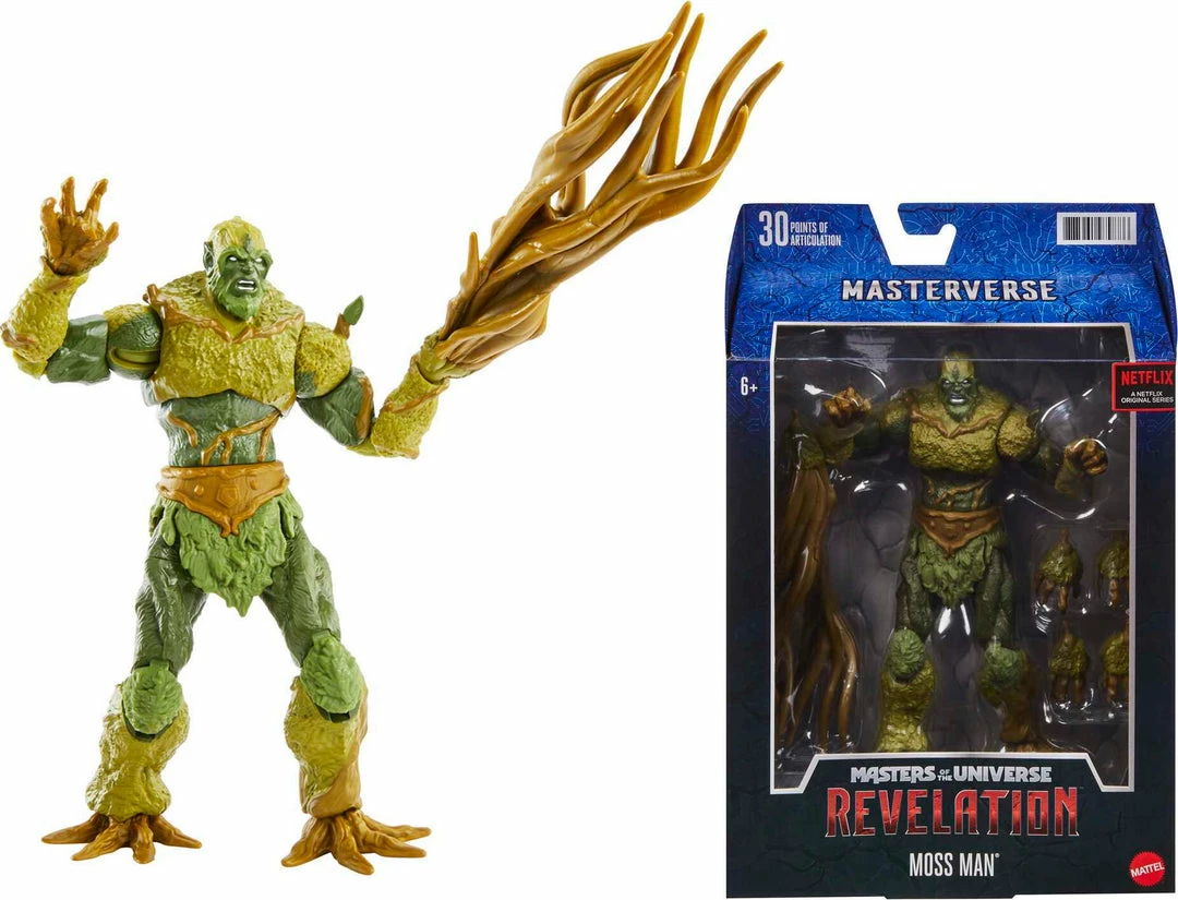Mattel Masters Of The Universe Masterverse Revelation Series 1 - Moss Man