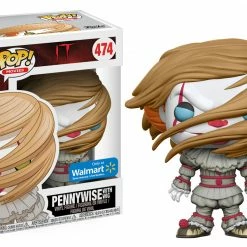 Funko IT The Movie (2017) - Pennywise With Wig Exclusive Pop! Vinyl Figure