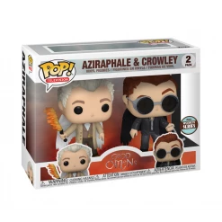 Funko Good Omens - Aziraphale & Crowley /w Wings Specialty Series Exclusive 2-Pack Pop! Vinyl Figure