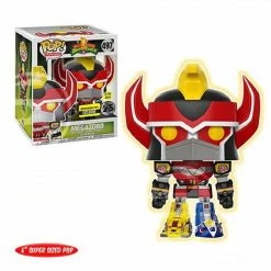 Funko Mighty Morphin' Power Rangers - 25th Anniversary 6" Glow-In-The-Dark Megazord Exclusive Pop Vinyl Figure Funko Items
