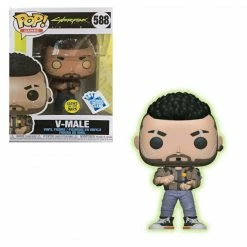 Funko Funko Items Cyberpunk 2077 - V-Male Glow-In-The-Dark Exclusive Pop! Vinyl Figure