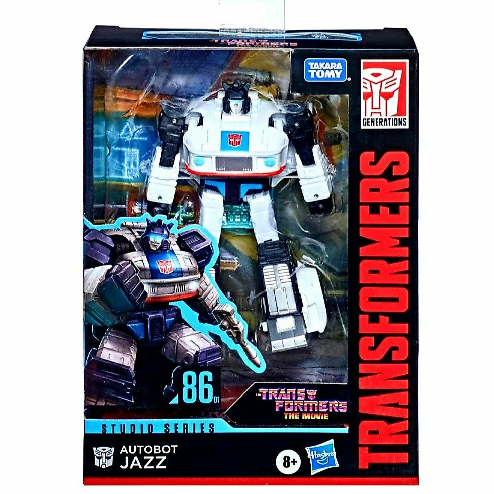Hasbro New Arrivals Transformers Studio Series 86 - 01 Transformers: The Movie Jazz Figure