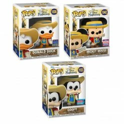 Funko Convention Exclusives WonderCon/SDCC/NYCC 2021 - Disney The Three Musketeers Mickey, Goofy, & Donald Exclusive POP! Vinyl Figure Set