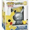 Funko Pokemon - Pikachu (Metallic Silver) Pop! Vinyl Figure